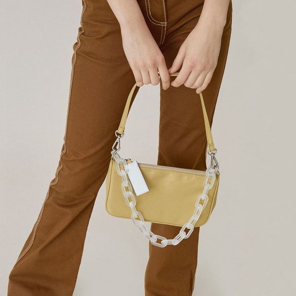 

hbp handbag coin purse fashion designer one shoulder diagonal chain underarm bag leather personality female bag