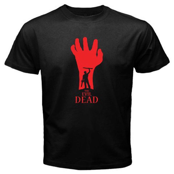 

new the evil dead retro classic horror movie men's black t-shirt size s to 3xl printed tee shirt sport hooded sweatshirt hoodie