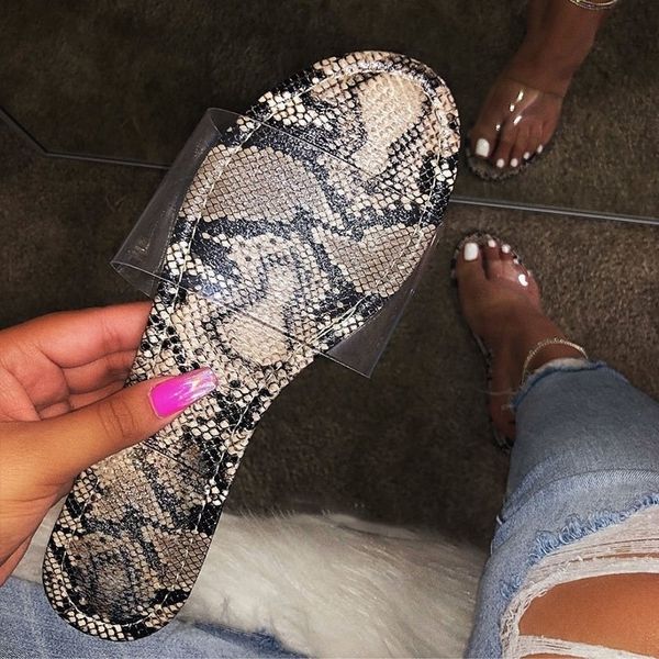 

summer women flat slippers transparent soft jelly shoes female candy color casual flip flops outdoor beach ladies slides y200423, Black