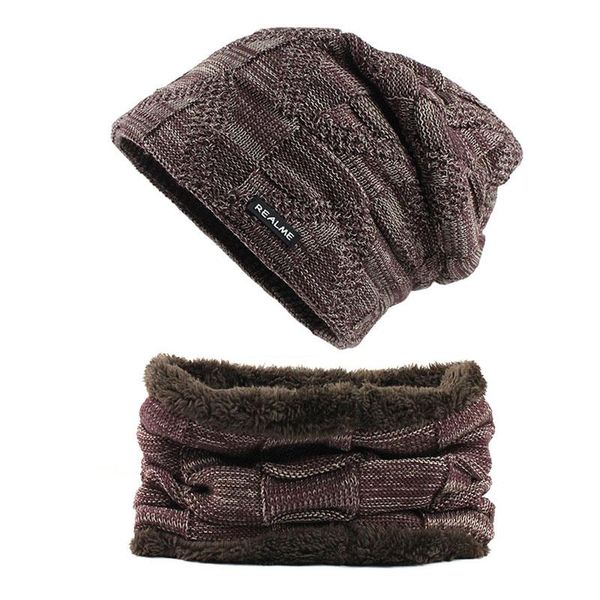 

flb] зимние вязаные шапки шарфы мужчины зима cap шапочка толстые шеи теплый bonnet skullies шапочки для мужчин женщины трикотажные hat f180, Black;white