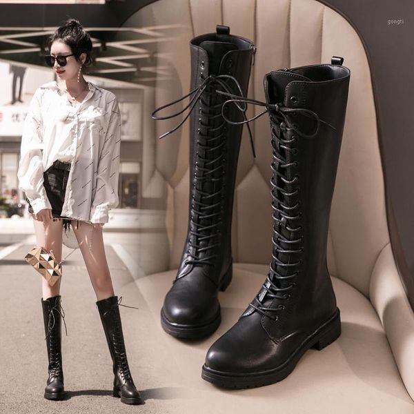 

boots 2021 slim women's wedges over the knee brand high heels platform slip on winter shoes woman boot1, Black