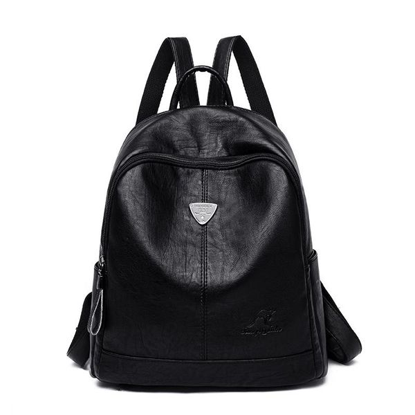 

женщины многофункциональный рюкзак высокого качества кожаные рюкзаки для девочек-подростков школьниц мешки плеча bagpack mochila 2019 bbyjgm