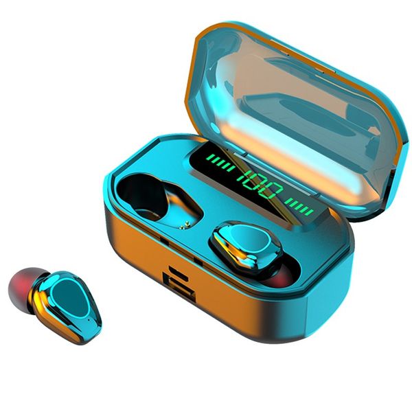 

g20 tws bluetooth 5.0 wireless earphones stereo sport waterproof wireless headphones earbuds mini intelligent touch headset for xiaomi