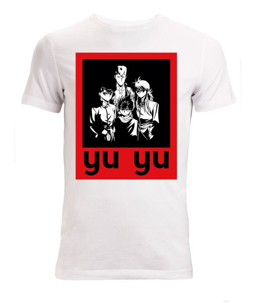 

new summer fashion yu yu hakusho anime characters men's woman's available white sport hooded sweatshirt hoodie men t shirt