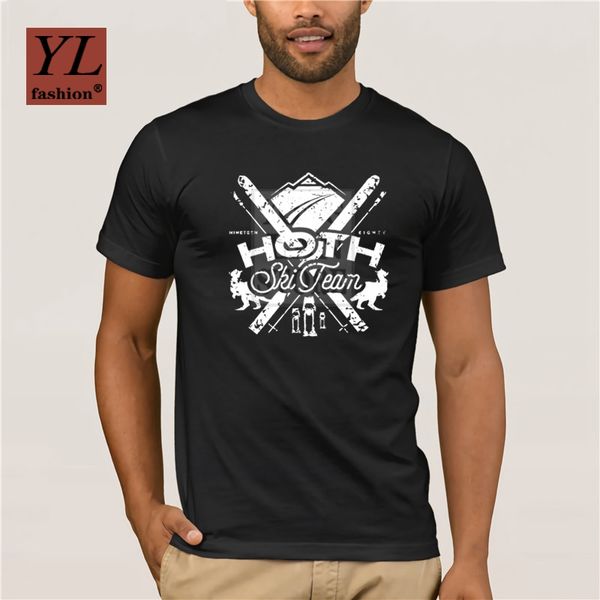 

new trendy fashion printed men's t-shirt 100% cotton ski team men's cool short-sleeve t-shirt sport hooded sweatshirt hoodie