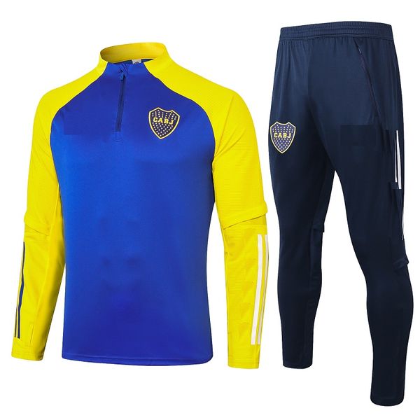 

2020 2021 boca juniors jacket training suit 20 21 boca juniors jogging football training suit tevez de rossi trainsuit size s-xxl, Black;yellow