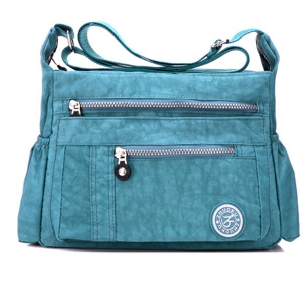 

luxury women messenger bag waterproof nylon shoulder bags casual handle ladies handbag travel tote women's crossbody bag c0125