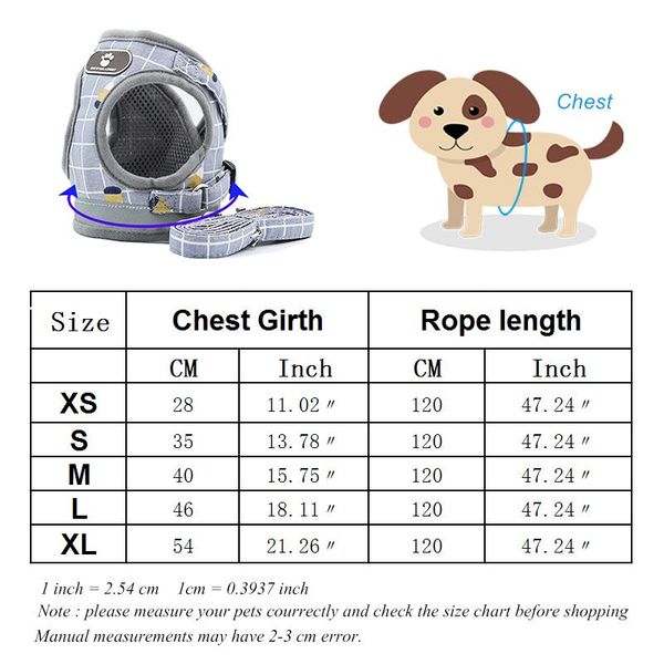 

пэт-собаки жгуты куртки воротник для небольших собачьих поводки светоотражающие регулируемые питомцы ходьба проводов жгут для собак поставля