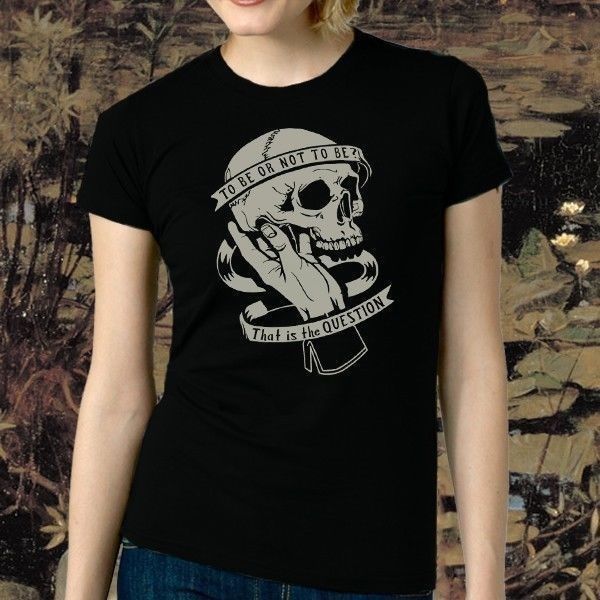 

fashion brand new to be or not to be that is the question shirt, shakespeare's hamlet sport hooded sweatshirt hoodie t shirt