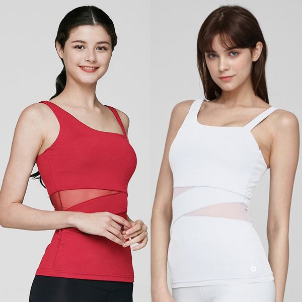 

2019 персонализированных мод сексуальных сеток упражнение упражнения фитнес йога одежда спорт fitnessstitching йога костюма жилета сверху то, Gray