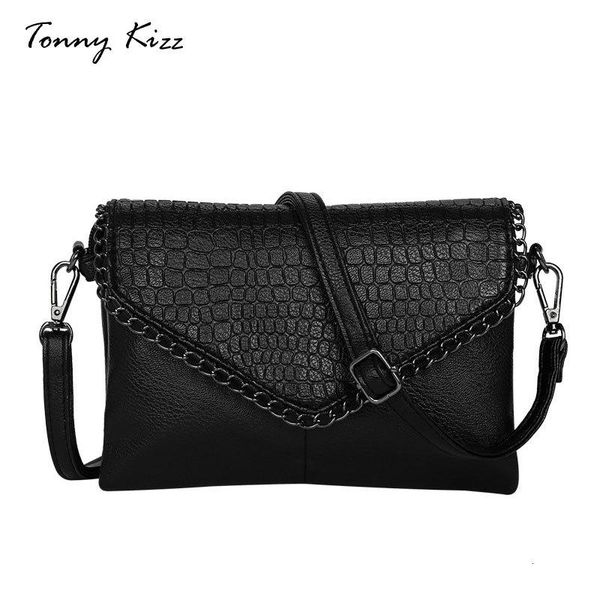 

tonny kizz alligator crossbody bags for women pu leather clutch shoulder messenger bags bolsa feminina handbags