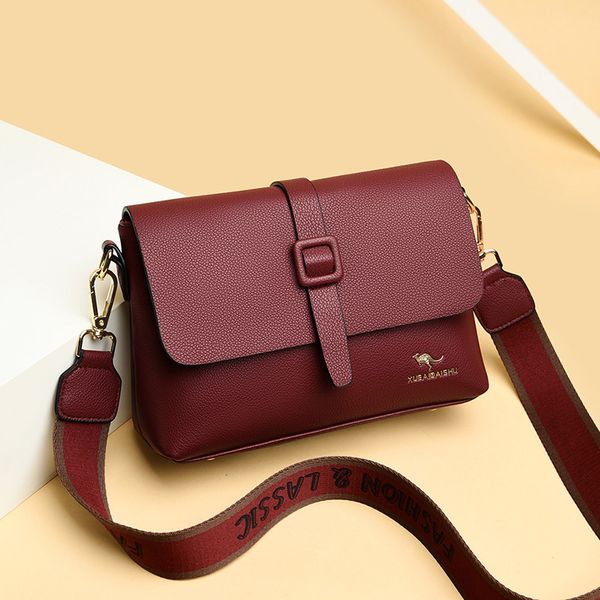 

women flap fashion casual 100% genuine leather cowhide shoulder bags lady crossbody messenger bag elegant envelop clutch purse