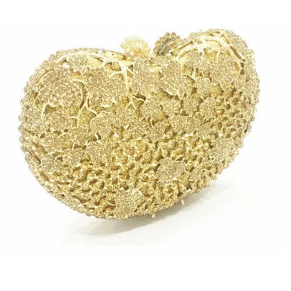

women crystal clutch bag christmas gifts wedding party prom purse ladies hard case evening clutches handbag gold silver