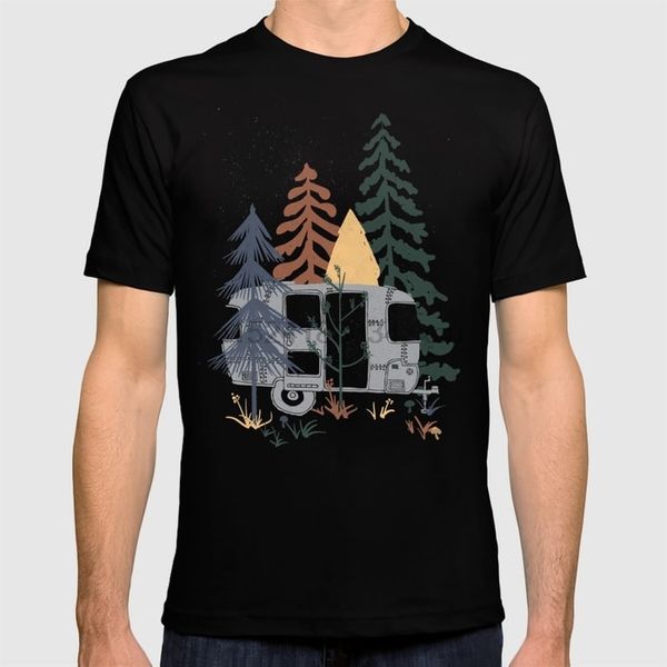 

printed men t shirt cotton tshirt o-neck short-sleeve women t-shirt wild airstream sport hooded sweatshirt hoodie
