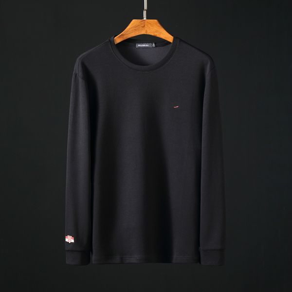 

taobao 2019 осенние сотни с длинными рукавами свитер молодежи английские футболки дноматы, White;black