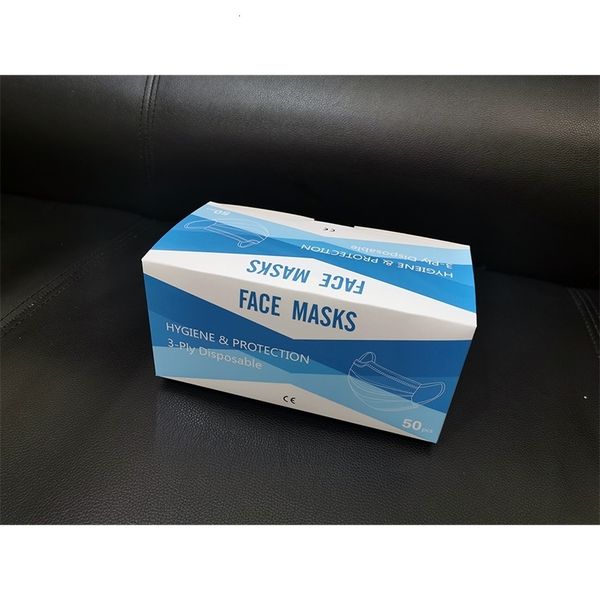 

3 masks factory mouth price disposable dust layer face ear-loop masks cover 3-ply non-woven disposable dust mask softs