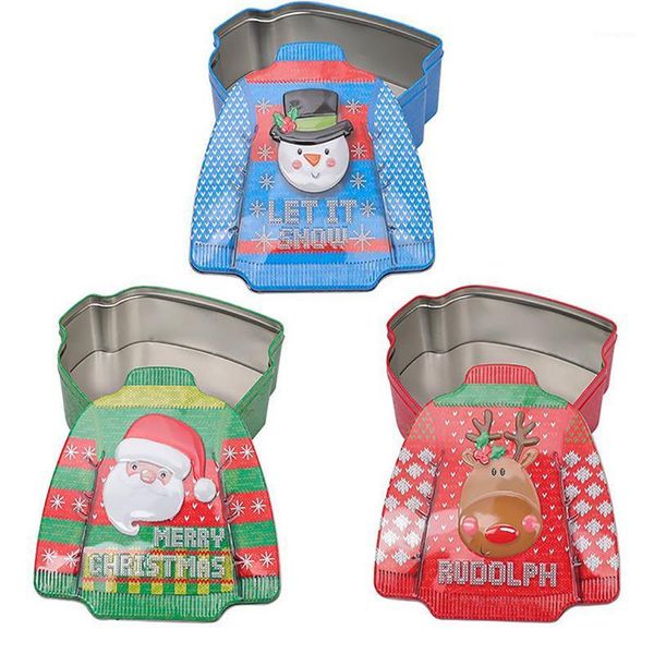 

christmas embossing tinplate empty tins candy cookie gift storage container decorative box1