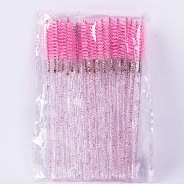 

new 50 pcs factory direct crystal rod disposable eyelash brus bbypht