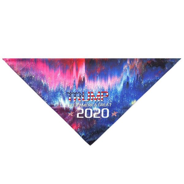 

собака бандана trump / байдена 2020 выборы сша флаг моющегося собака треугольных нагрудники шарф собака кошка щенок бабочки воротник pet при, Black