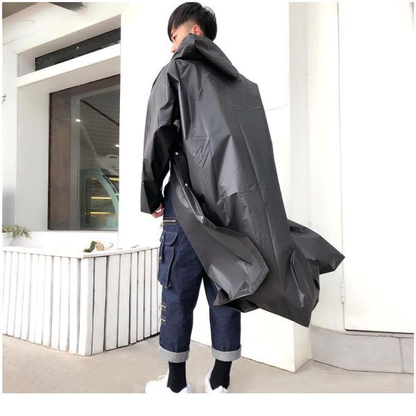 

women raincoat men black rain clothes covers impermeable rainwear capa de chuva chubasquero poncho waterproof hooded r bbycpc