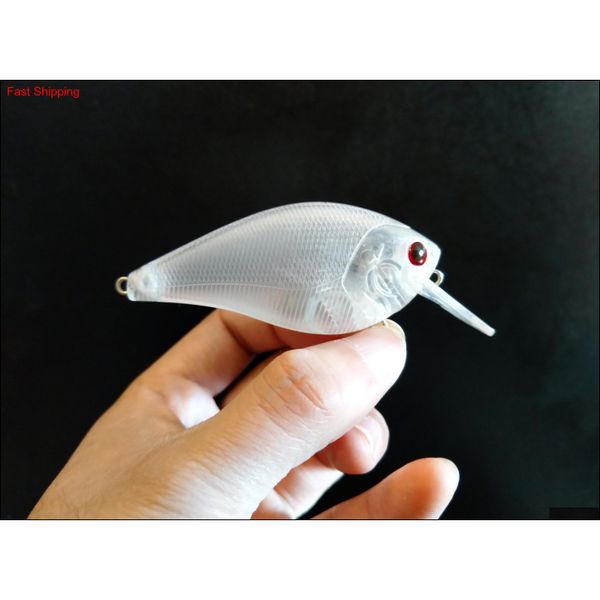 

shelt's 25 pcs unpainted fishing 2.5 square bill blank lures shallow crankbaits hard baits kpz abc2007