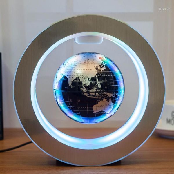 

round electronic earth magnetic levitation floating globe light christmas birthday festival creative decor gift recorded love1