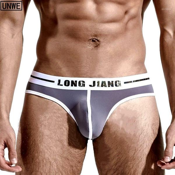 

brand low waist gay briefs pouch convex male panties breathable mens bikini brief cueca underwear1, Black;white
