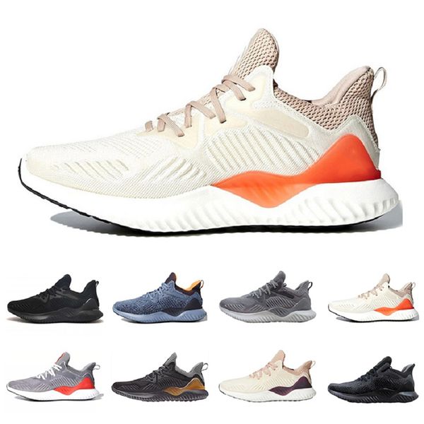 

core black alphabounce beyond mens running shoes raw grey hi res orange carbon linen ecru tint men women sports r sneakers