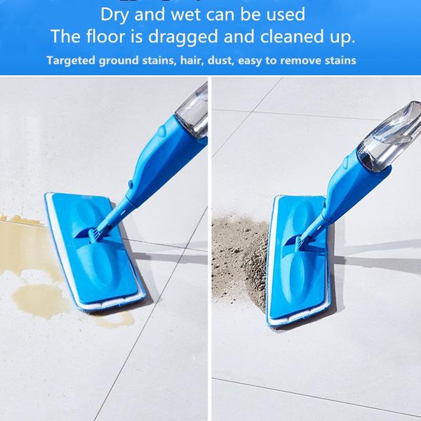 

волшебный пол moc mocio этаж с многоразовым микрофибрым прокладками 360 градусов limpieza hogar кухня mopa sweeper broom spray sop. jllgql