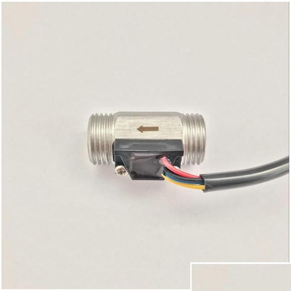 

uss-hs21tit stainless steel 304 hall effect water flow sensor 1-30l/m g1/2" turbine flowmeter for dosage con bbyqcq bdesports