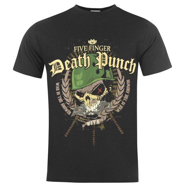 

five finger death punch war is the answer mens black music brand new man cotton hoodie designers t shirts sweatshirt