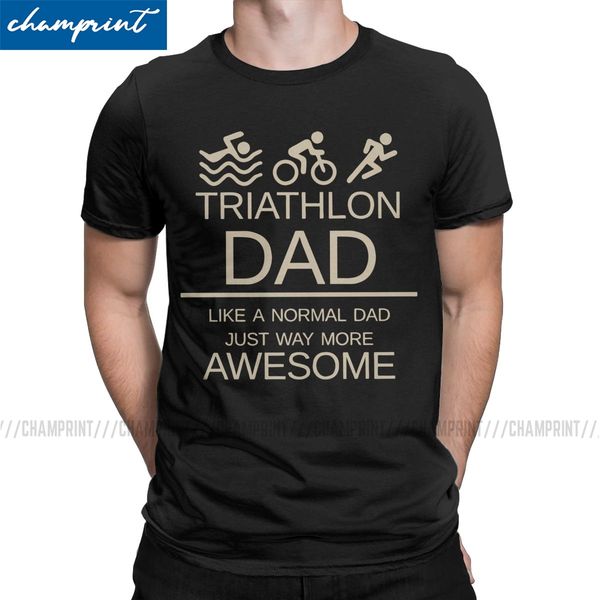 

funny triathlon dad like a normal dad just way more awesome triathlete father for funny gift plus size hooded sweatshirt hoodie men t shirt