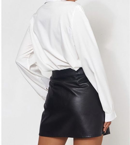 

women's chic solid white blouses european portrait 2021 autumn luxury designer pearl buttons mistress shirts from elegant office ji1b