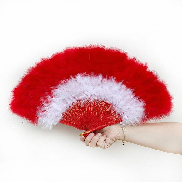 

party favor hand fan chinese folding peacock feather classical wedding cosplay dance home decoration abanicos para boda