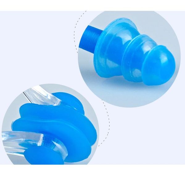

1 set waterproof soft sile swimming accessories nose clip ear plug earplug to sqcocz