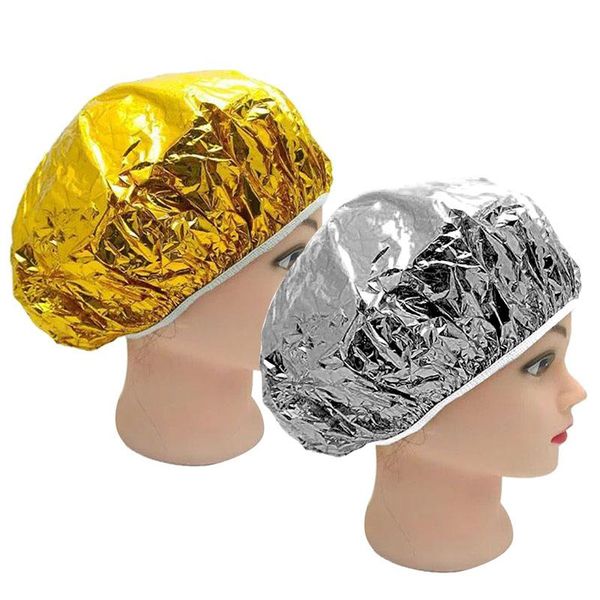 

hair elastic shower bathing aluminum foil cap 1pc aluminum foil waterproof ultra-thin salon l disposable one-off spa