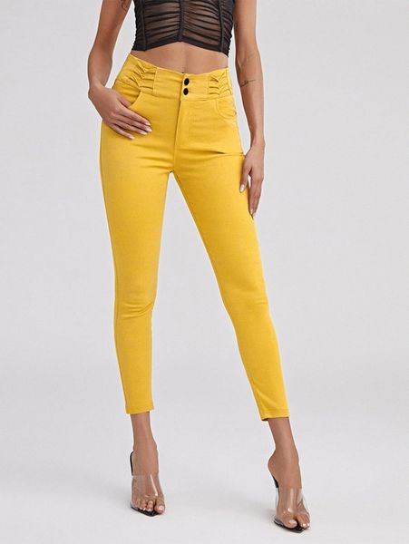 

high waist high stretch skinny jeggings m2zb#, Blue