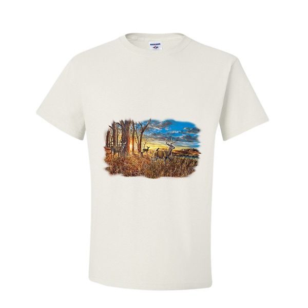 

new summer cool tee shirt fashion huntings deer out for the evening t-shirt t-shirt sport hooded sweatshirt hoodie