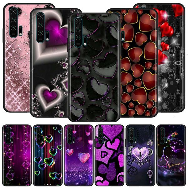 

softphone case, 8x 9x 10 lite 20 lite 20 pro 20s 8a 2020 20 30 pro, shock proof case, heart-shaped touchvfe1