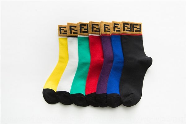 

nzrzd autumn and winter lovers cotton lettermen's middle lovers' medium medium tube socks personality fashion trend socks, White;pink