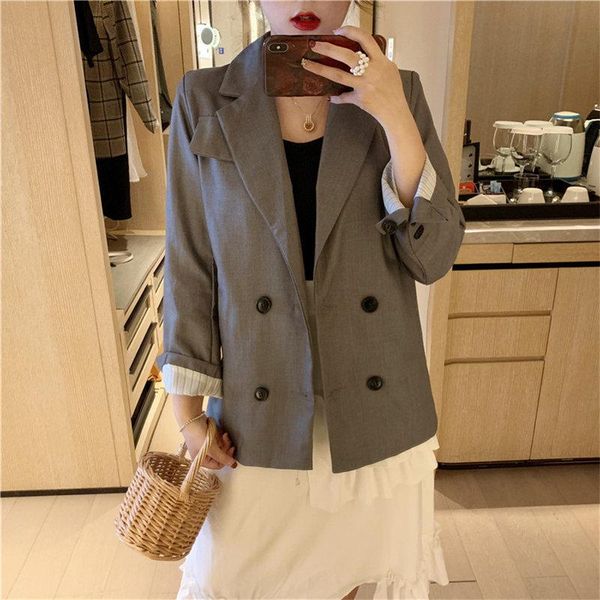 

alien kitty autumn chic all-match office ladies new sweet chic high street feminine fresh stylish women blazers, White;black