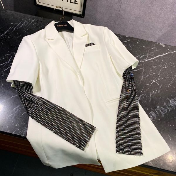

2020 in new celebrity the spring of hollow bright bag long sleeves blazer women's jacket ipkw, Black;brown