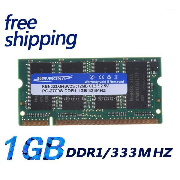 

kembona ddr1 1gb pc2700 for all motherboard ddr333 1g 200pin sodimm lapmemory so-dimm ram ddr lapnotebook
