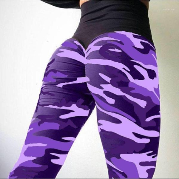 

yoga outfits women high elastic camouflage fitness sport gym leggings pants slim running tights sportswear sports trousers1, White;red