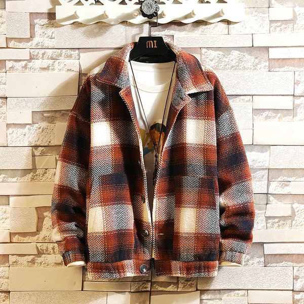 

2021 new autumn spring male jacket classic black middle-aged comfortable jackets more oversize 5xl 4dgp, Black;brown