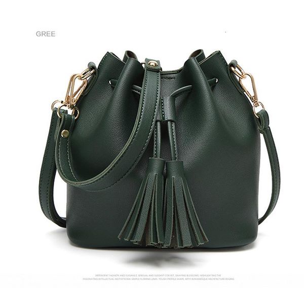 

new genuine leather cross body shoulder bags for women girl fashion simple portable leisure bucket ing