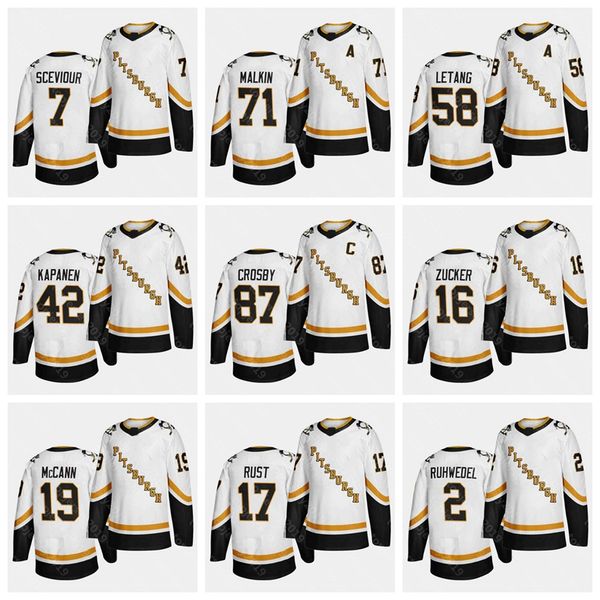 

pittsburgh penguins sidney crosby 2020-21 reverse retro jersey jared mccann patric hornqvist brian dumoulin colton sceviour bryan rust ceci, Black;red
