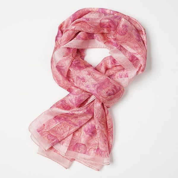 

scarves women's 100% pure silk georgette long big scarf shawl wrap neckerchief 170x52cm 66"x20"034, Blue;gray