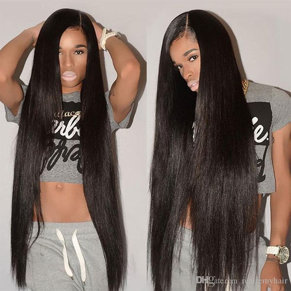 

guangzhou brazillian straight remy human hair 3 bundle brazilian virgin human hair weave extensions deals wholesale price, Black