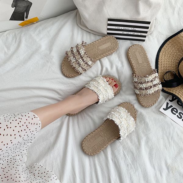 

2020 new summer cool slippers for women to wear on the beach small clear girl heart lovely korean fashion versatile net x1020, Black